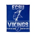 thumbnail image 1 of Logo Brands Elizabeth City State Vikings 60"x70" Super Plush Blanket, 1 of 1