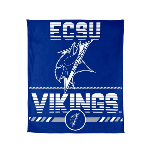 Logo Brands Elizabeth City State Vikings 60"x70" Super Plush Blanket