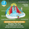 thumbnail image 11 of H2OGO! Rainbow Adventure Kids Inflatable Mega Water Park, 11 of 15