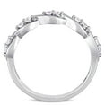 thumbnail image 5 of Round Cut White Sapphire Infinity Band in 14K Gold, 5 of 6