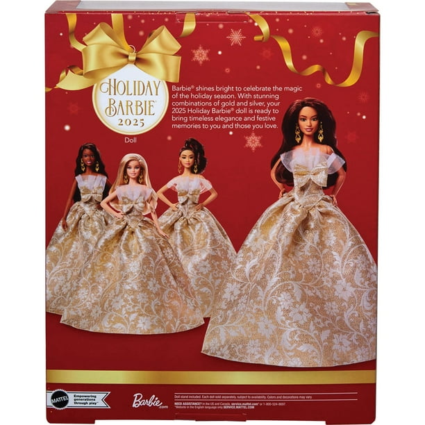 formal dress gold 1995 Barbie Fashion Avenue Gold & White Dress – Sell4Value main image 0