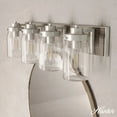 thumbnail image 1 of Hunter Devon Park with Clear Glass Bathroom Vanity Wall Light Fixture, 1 of 8