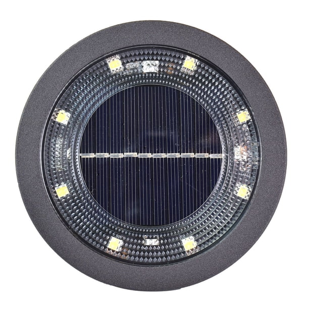 Member's Mark 6-Piece LED Solar Disc Lights - Oil-Rubbed Bronze