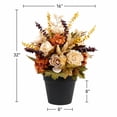 thumbnail image 5 of Artificial 32" Urn Filler in Black Grower's Pot, Assorted Colors, 5 of 5