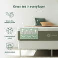 thumbnail image 5 of ZINUS Night Therapy 12” Cooling Memory Foam Mattress Set with Antimicrobial Cover - Available in Twin, Full, Queen, King, 5 of 12