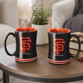 thumbnail image 5 of Logo Brands San Francisco Giants 14oz Relief Mug Set, 5 of 5