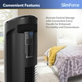 thumbnail image 8 of Lasko SlimForce 42" High Velocity Oscillating Tower Fan with Remote Control, T42215, 8 of 15