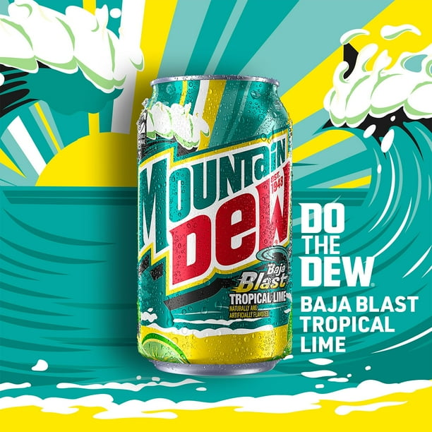 Mountain Dew Baja Blast 12 fl. oz., 36 pk