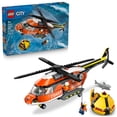 thumbnail image 1 of LEGO City Coast Guard Helicopter Toy for Kids, 551 pc., 1 of 6