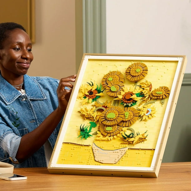 LEGO Art Vincent Van Gogh Sunflowers Building Set, 2615 pc