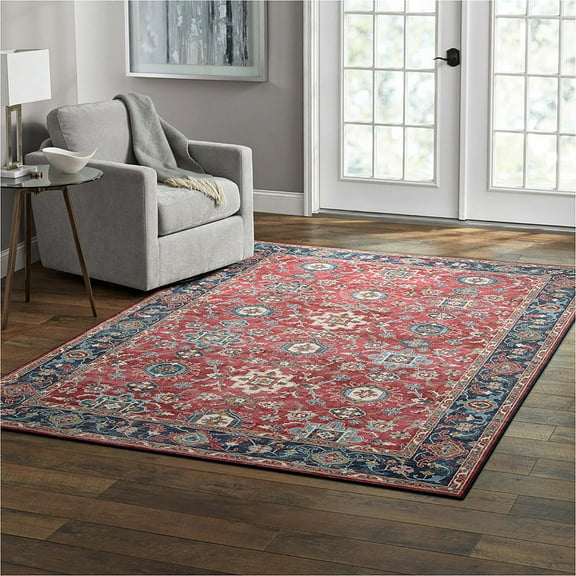 Member's Mark Everwash Washable Area Rug, 6'6"x 9'6", Assorted Colors