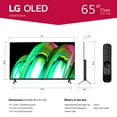 thumbnail image 3 of LG 65" Class C2AUA-Series OLED 4K UHD Smart WebOS 22 w/ThinQ AI TV - 65OLEDC2AUA, 3 of 9