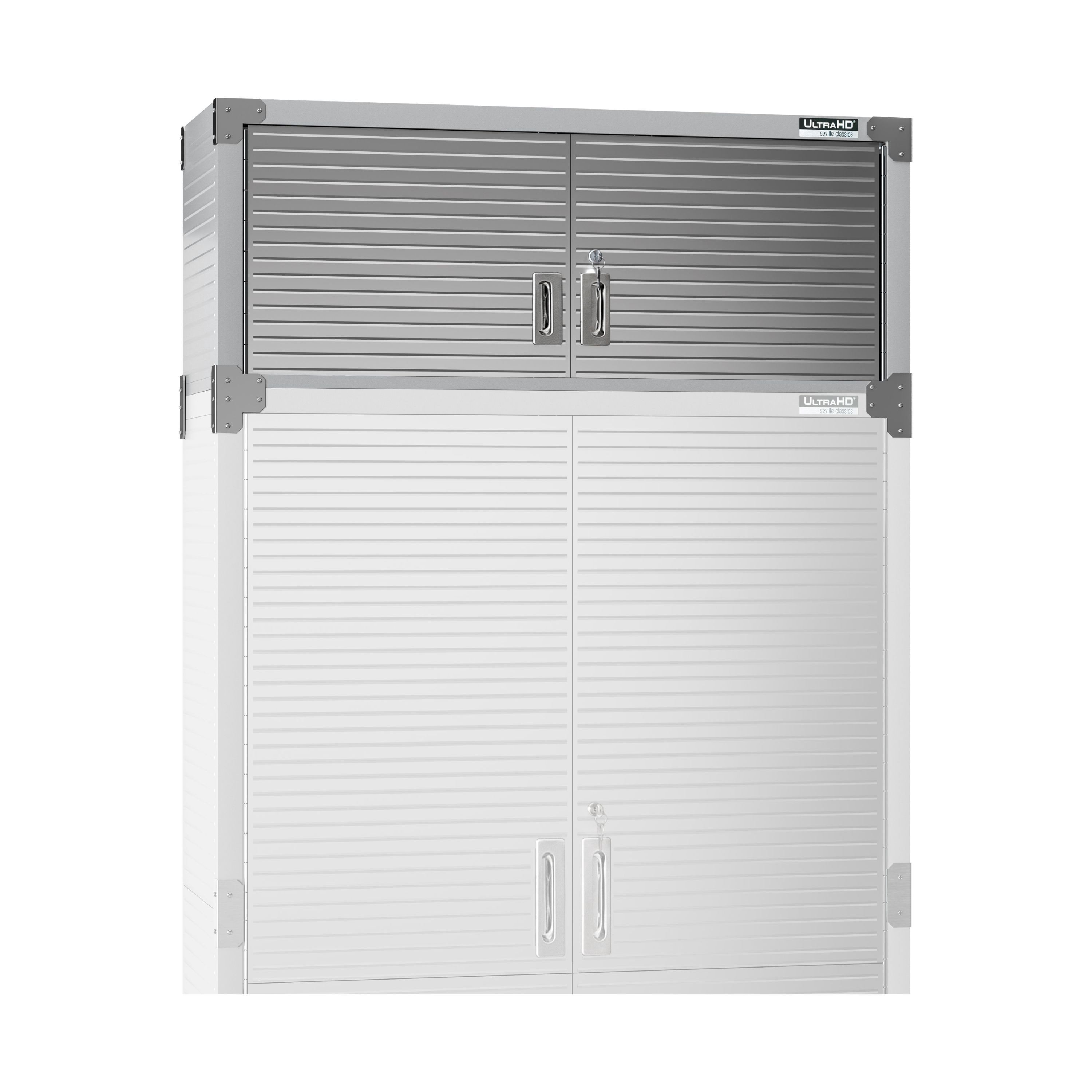 Seville Classics UltraHD Stacking Top Cabinet, 48” W x 18” D x