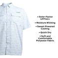 thumbnail image 2 of Habit Men's Short Sleeve 50+ UPF Fishing Shirt, 2 of 7