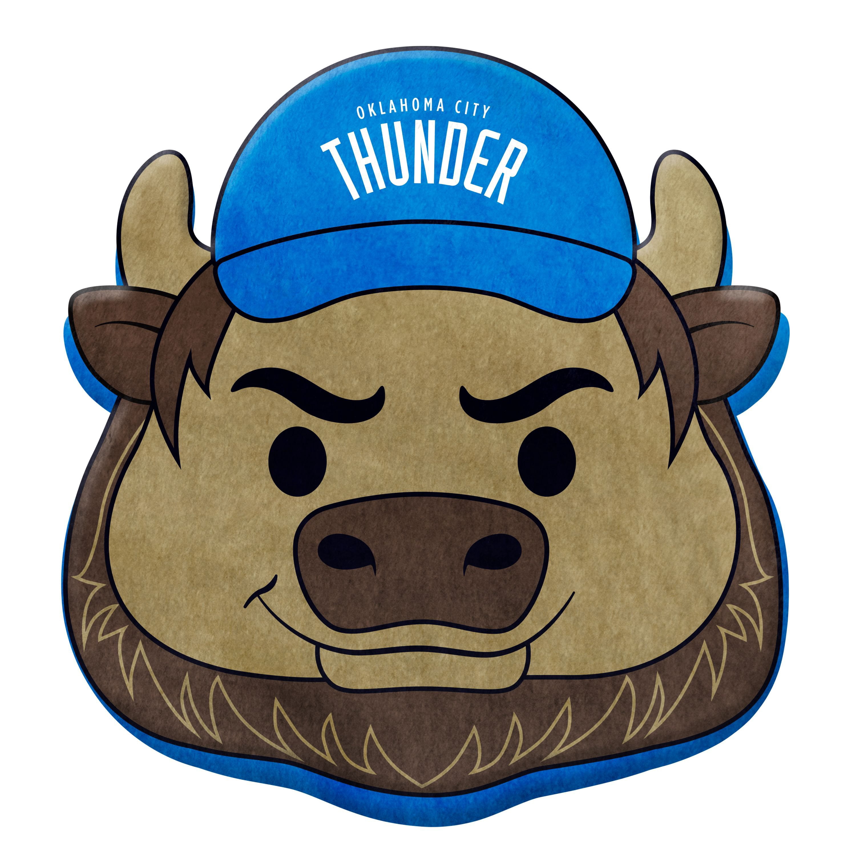 Logo Brands OKC Thunder Puff Pillow