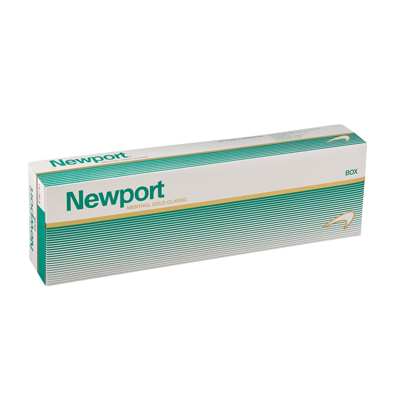 Newport Gold Menthol King Box Cigarettes, 20 ct., 10 pk