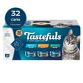 thumbnail image 1 of Blue Buffalo Tastefuls Variety Pack, Pate Wet Cat Food, 32 ct., 5.5 oz., 1 of 10