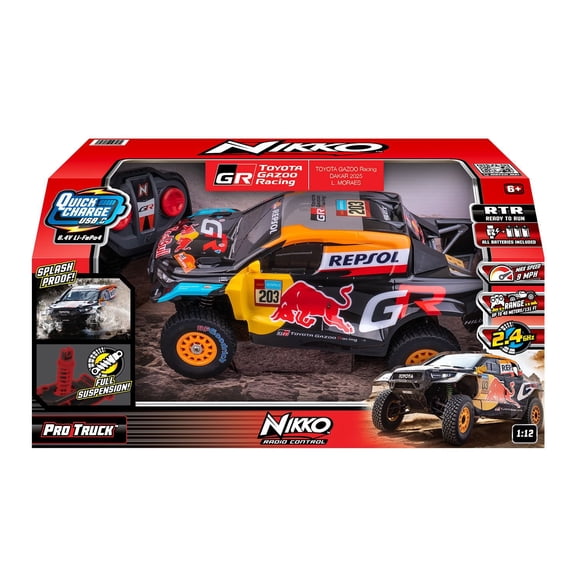 Nikko 1:12th Pro Trucks Toyota Gazoo Dakar RC Car Toy