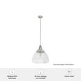 thumbnail image 5 of Hunter Cypress Grove with Clear Holophane Glass 1 Light Pendant Ceiling Light Fixture, 5 of 8