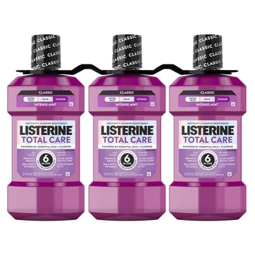 Listerine Total Care Fresh Mint Mouthwash, 33.8 fl. oz., 3 pk.