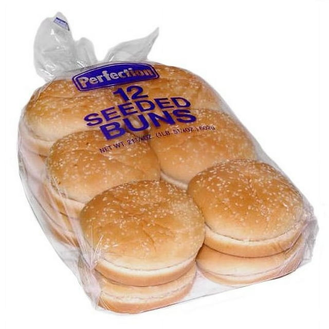 Perfection Seeded Hamburger Bun 12 ct.