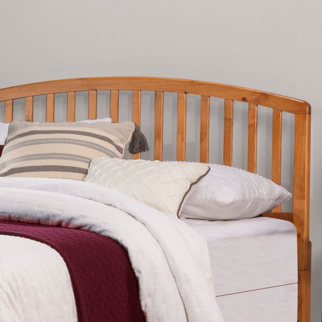 HH2 Home Carolina Wood Headboard with Metal Bed Frame