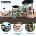 thumbnail image 4 of Lifetime Double Adventure Tower with Bridge Playset, 4 of 12