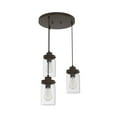 thumbnail image 2 of Hunter Devon Park with Clear Glass Ceiling Light Fixture, 2 of 9