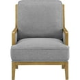 thumbnail image 7 of Member's Mark Savannah Cream Fabric Wood Trim Accent Chair, 7 of 9