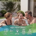 thumbnail image 5 of Lifesmart Leganza 6-Person 90-Jet Spa with Lounge Seating, 5 of 10