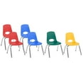 thumbnail image 1 of 12" Stack Chair Swivel Glide, 6-Piece, Choose Color, 1 of 8