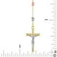 thumbnail image 6 of High Polish Rosary Bead Necklace in 14K Gold, 6 of 8