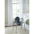 thumbnail image 5 of Medline Steel 3-in-1 Bedside Commode, Portable Toilet with Microban Protection, Gray, 5 of 8