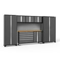 thumbnail interactive-video image 1 of NewAge Products Bold Series 6 Piece Cabinet Set, 144" W x 18" D x 76.75" H, 1 of 18