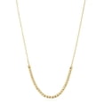 thumbnail image 1 of Diamond Cut Bead Adjustable Necklace in 14K Gold, 1 of 6