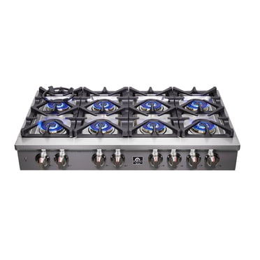 FORNO Spezia Pro Style Gas Range Top with Cast Iron Grates