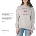 thumbnail image 6 of Mighty Fine Women's Americana Crewneck Sweatshirt, 6 of 8