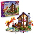 thumbnail image 1 of LEGO Friends Cozy Fall Forest Cabin Building Set, 229 pc., 1 of 6
