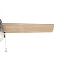 thumbnail image 4 of Hunter 52" Aker Indoor Rated Ceiling Fan with LED Light Kit and Pull Chain, Assorted Colors, 4 of 8
