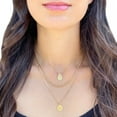 thumbnail image 5 of Open Curb Chain Necklace in 14K Gold, 5 of 6
