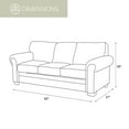 thumbnail image 4 of Wild Horses Rustic Faux-Leather Sleeper Sofa, 4 of 16