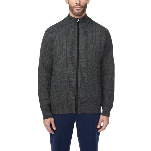 Dockers Men's Full Zip Sweater