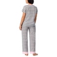 thumbnail image 4 of Nautica 2-Piece Short Sleeve Top and Pant PJ Set, 4 of 7