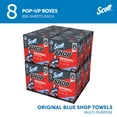 thumbnail image 4 of Scott Shop Towels Original, Pop-Up Dispenser Box 200 Sheets/Box, 4 of 6