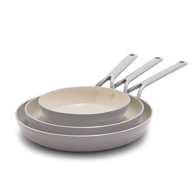GreenPan Alto 8", 10" & 12" Ceramic Nonstick Fry Pan Set, 3-Pack