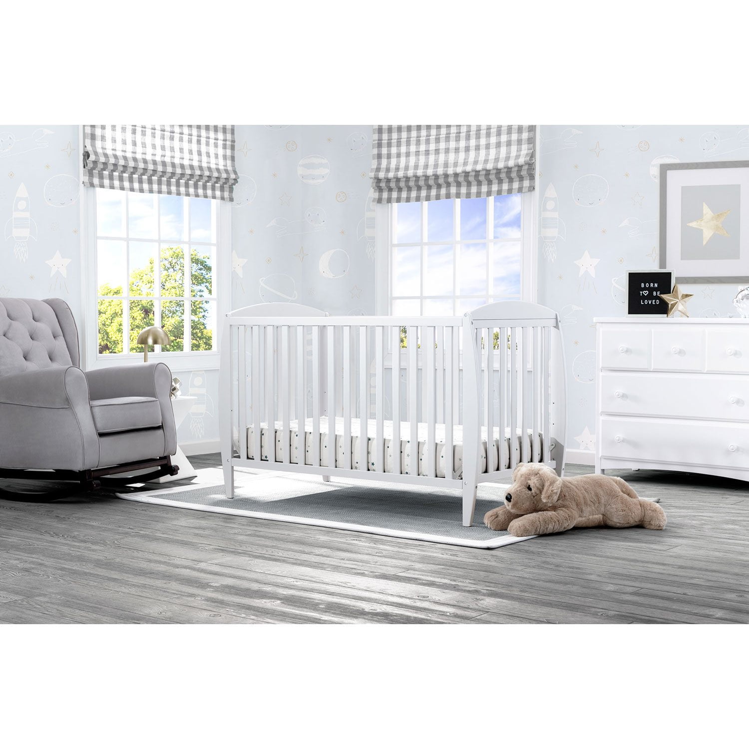 Delta Children Taylor 4-in-1 Convertible Crib