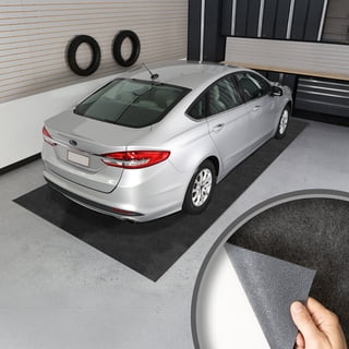 G-Floor® Drip & Dry Grey Absorbent Garage Floor Mats - 7'6" x 14'
