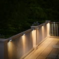 thumbnail image 4 of Deck Impressions Aluminum Solar Downcast Deck Lights, 4-Pack, 4 of 7