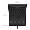 thumbnail image 5 of Oxygenics Curve 3-Setting Rain Shower Head, Various Finishes, 5 of 10