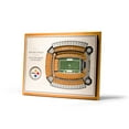 thumbnail image 1 of YouTheFan NFL 17" x 13" 5-Layer Stadium View 3D Wall Art, 1 of 5